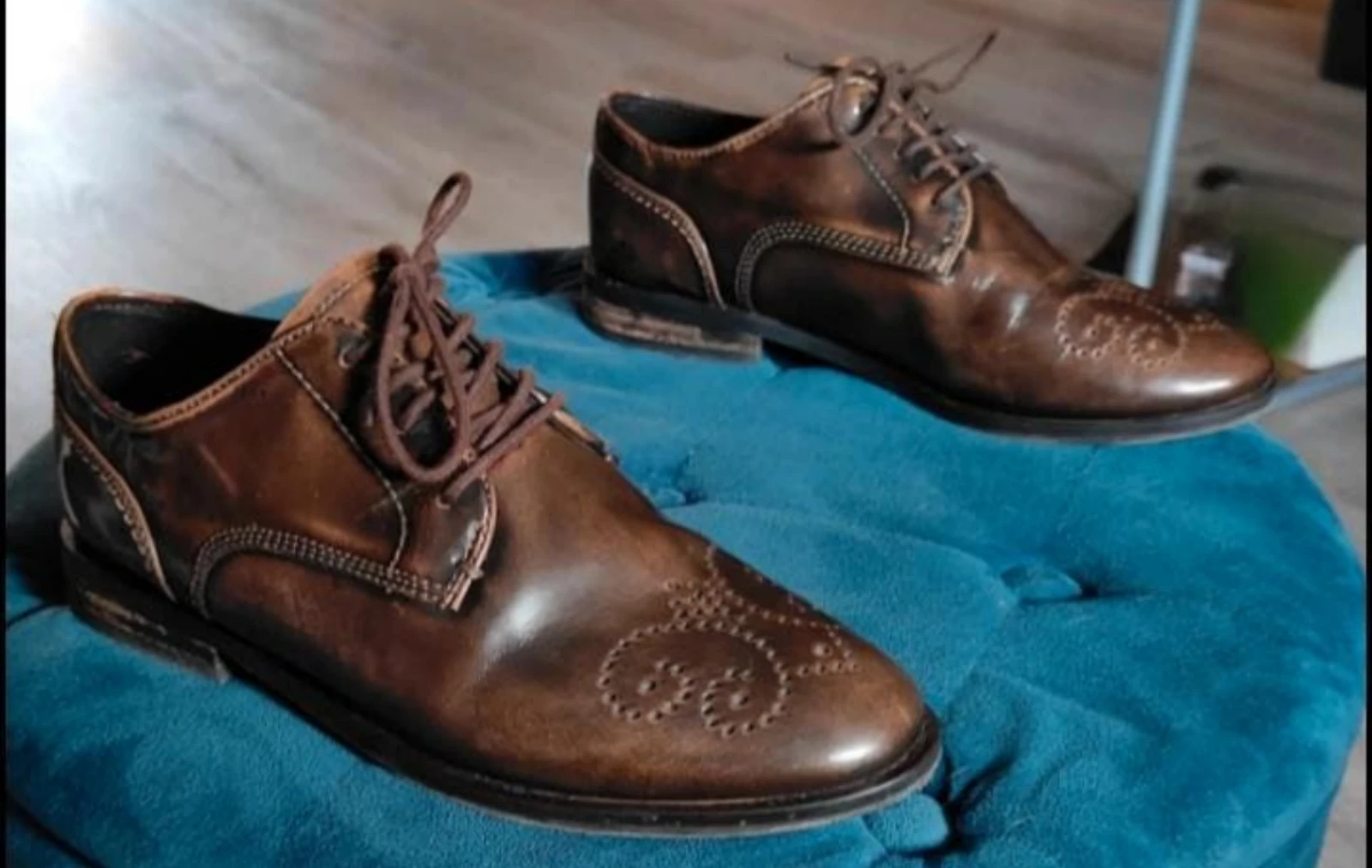 Brown leather lace-up shoes SPM Shoes & Boots size 36 – photo 3